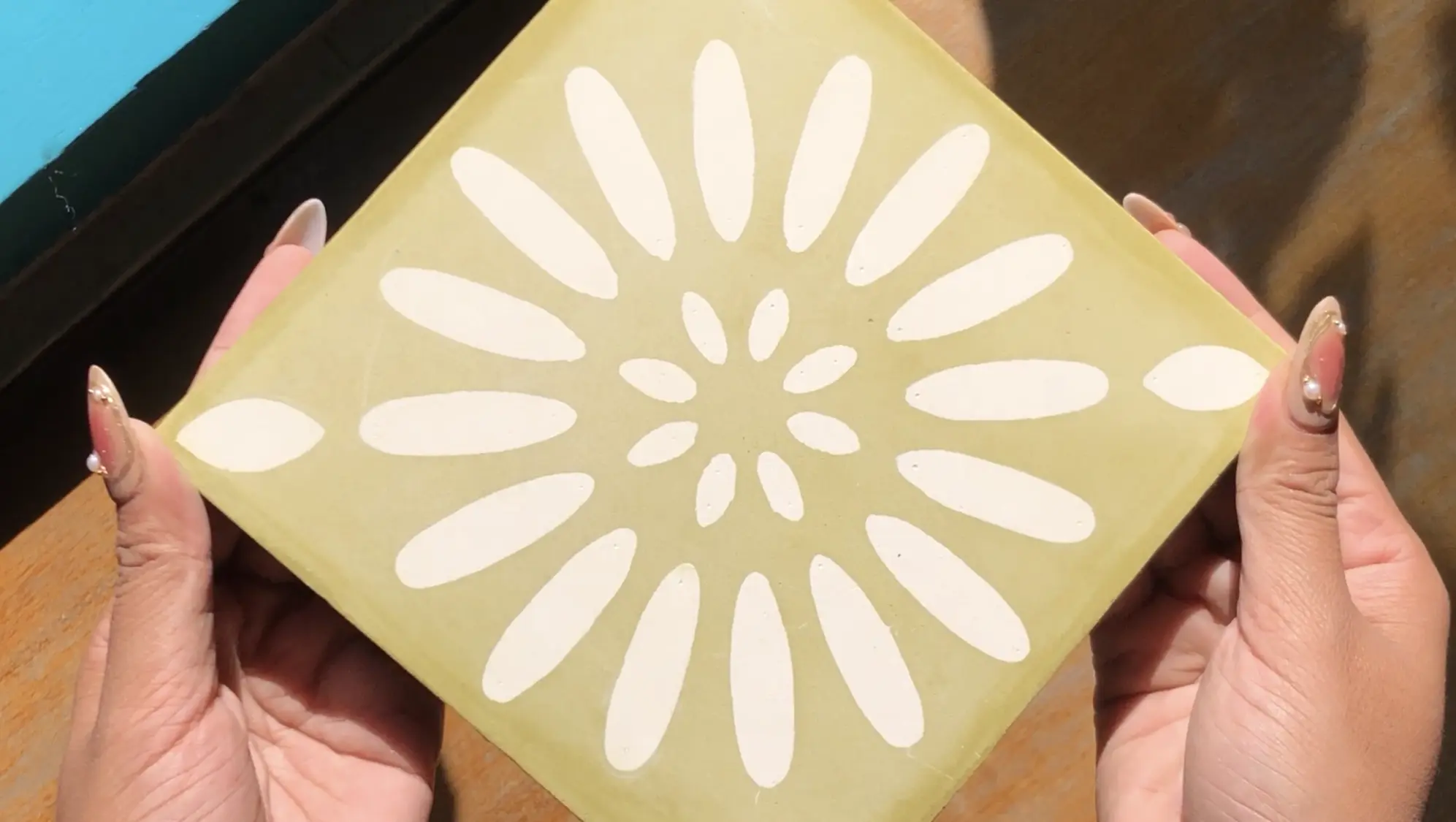 tiles beautifully treated and clean